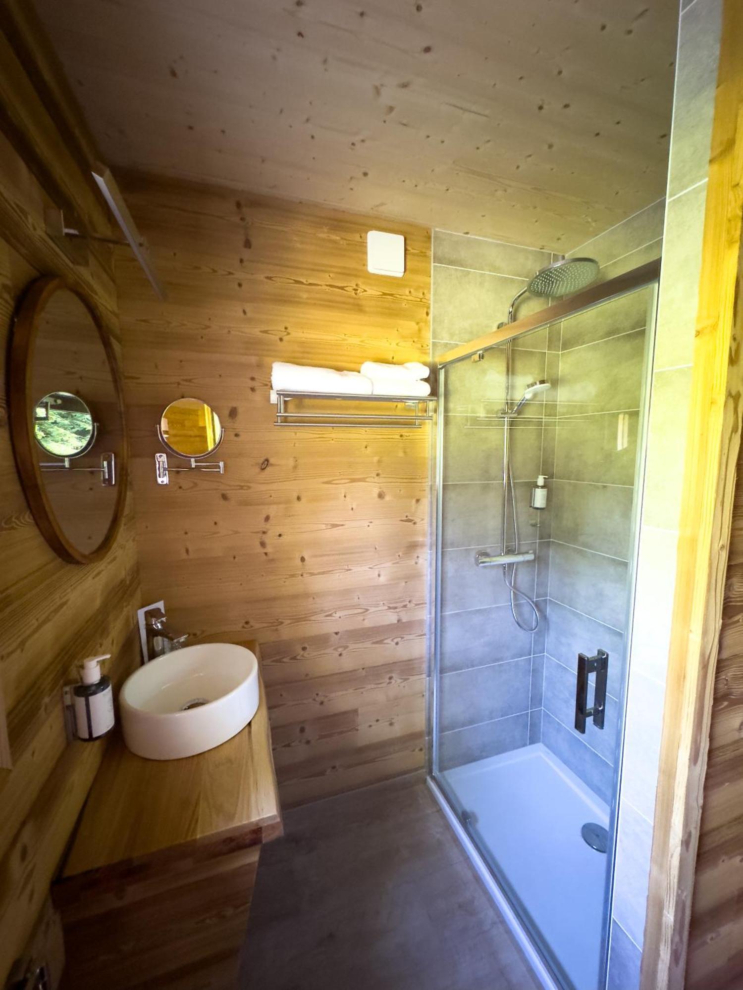 Chalet L'Oseraie, Location Touristique Spa 4 Etoiles Au Coeur Des Vosges Le Saulcy Εξωτερικό φωτογραφία