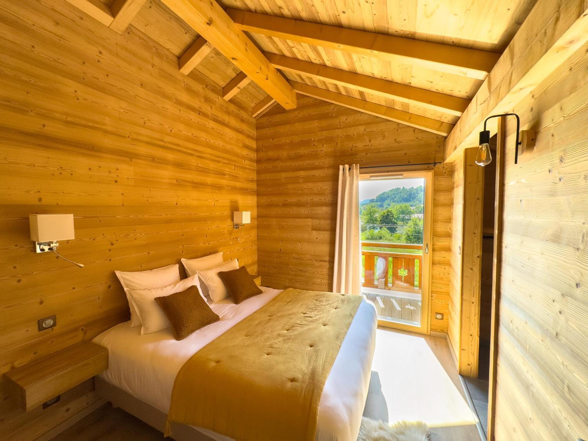 Chalet L'Oseraie, Location Touristique Spa 4 Etoiles Au Coeur Des Vosges Le Saulcy Εξωτερικό φωτογραφία